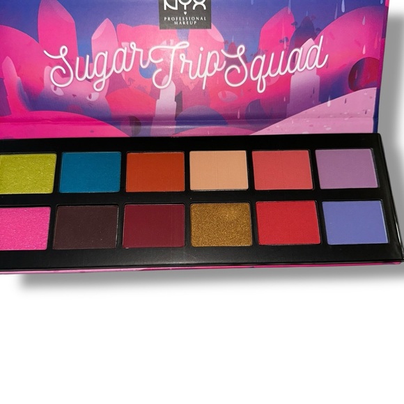 NYX Other - NYX Sugar Trip Squad Eyeshadow Palette - Bold Color Collection NEW